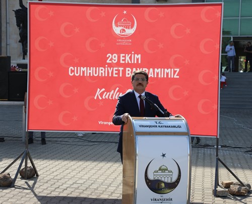Viranşehir’de Cumhuriyetin 100. Yıldönümü ve 29 Ekim Cumhuriyet Bayramı Coşkuyla Kutlandı